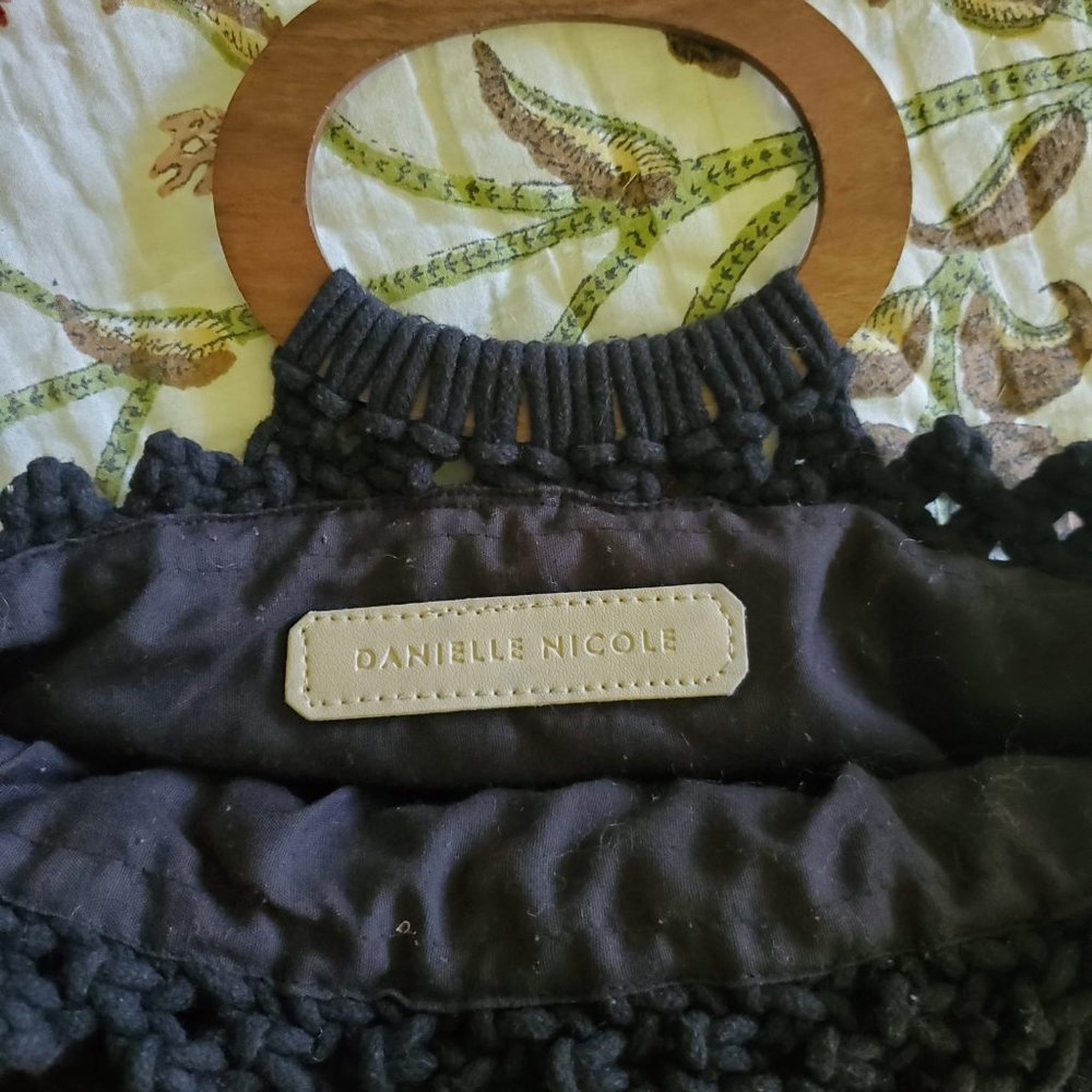 Rachel Zoe X Danielle Nicole Macrame Purse - image 6